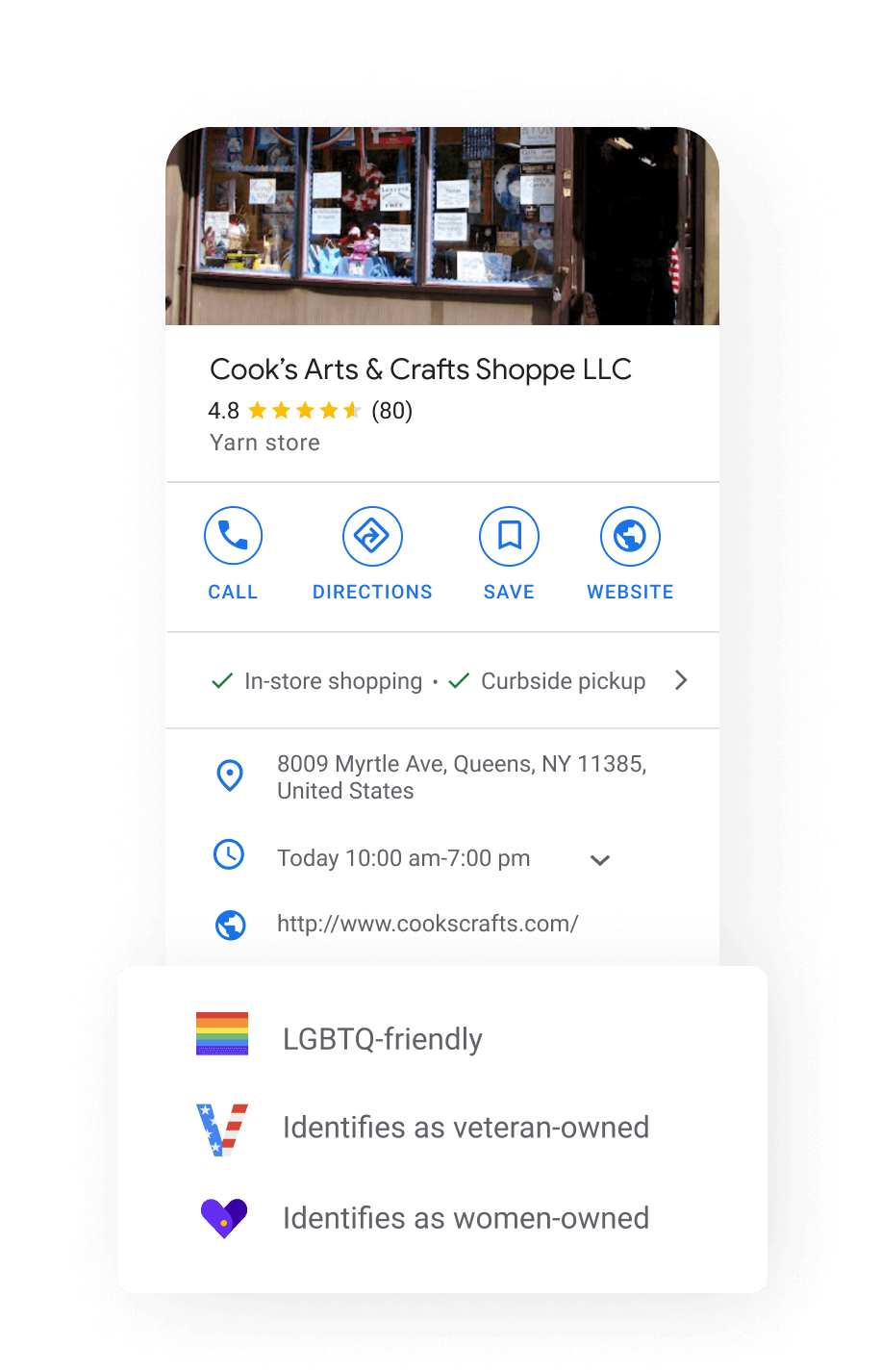 Google Business Attributes