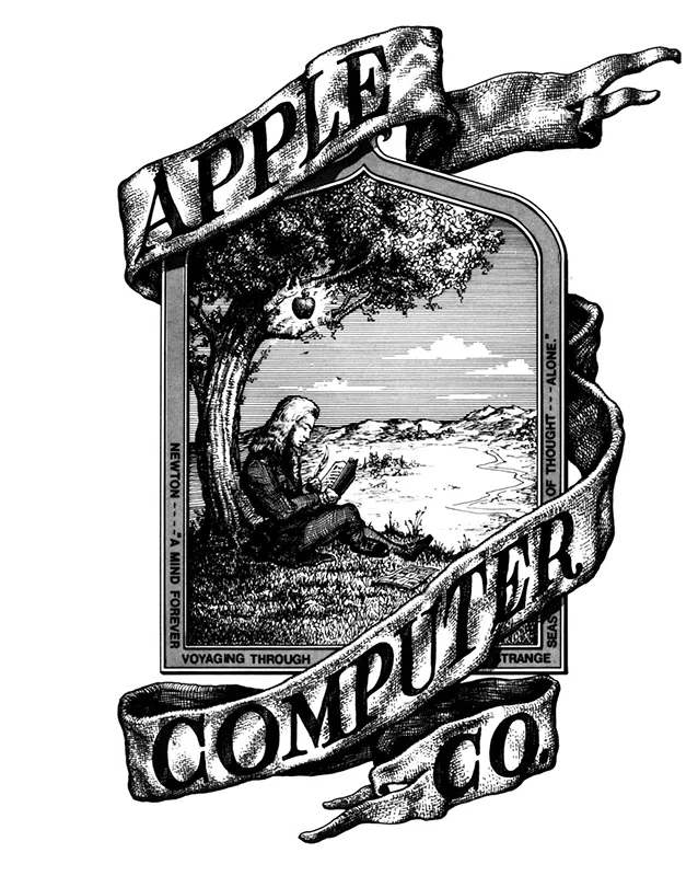 The First Apple Logo